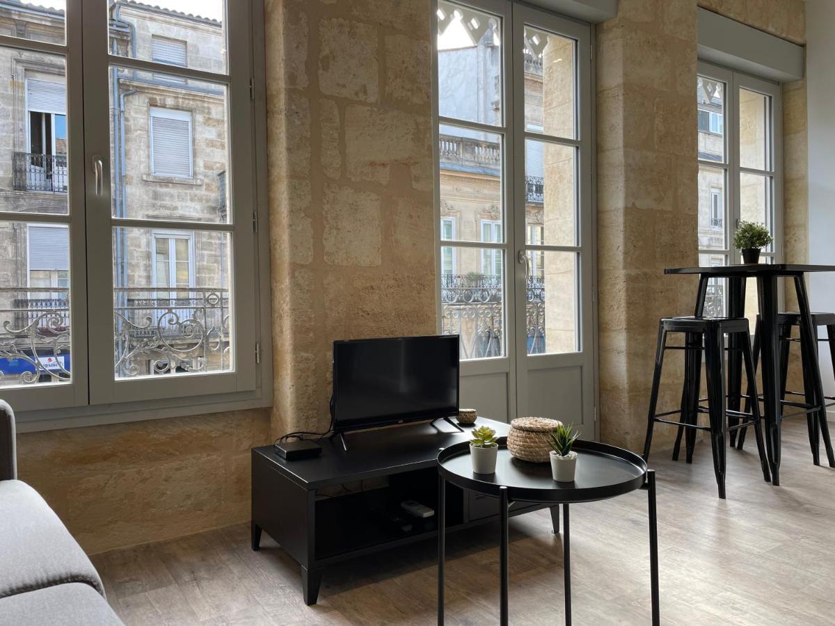 בורדו Magnifique Appartement Pour 2 Avec Climatisation Et Belle Pierre Bordelaise מראה חיצוני תמונה