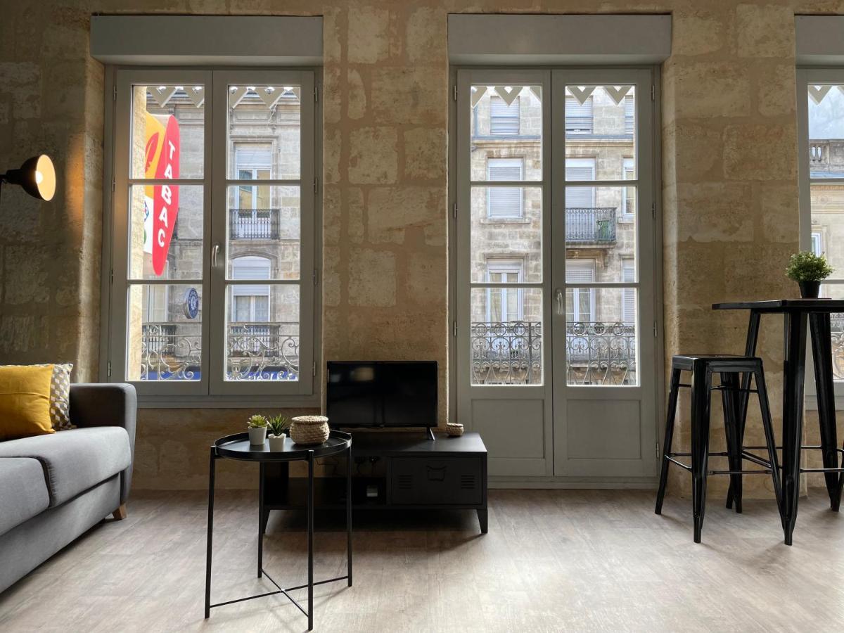 בורדו Magnifique Appartement Pour 2 Avec Climatisation Et Belle Pierre Bordelaise מראה חיצוני תמונה